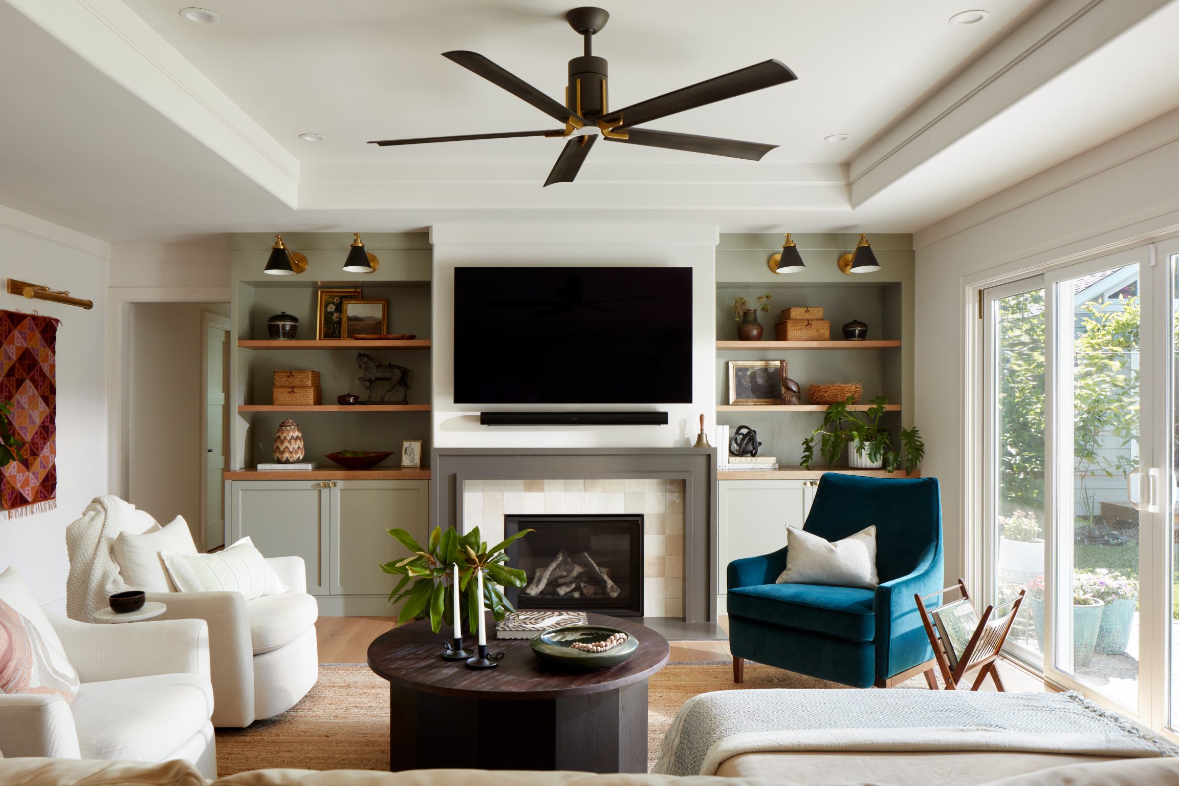 the living room