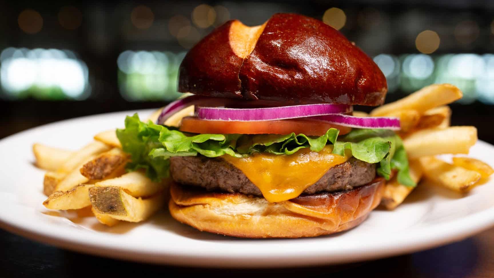Tri-Corner Burger 1 tri corner burger
