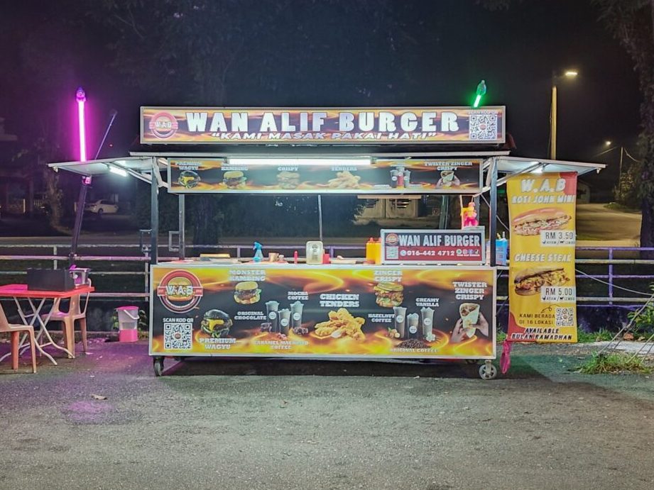 Wan Alif Burger - Aulong 1 wan alif burger aulong