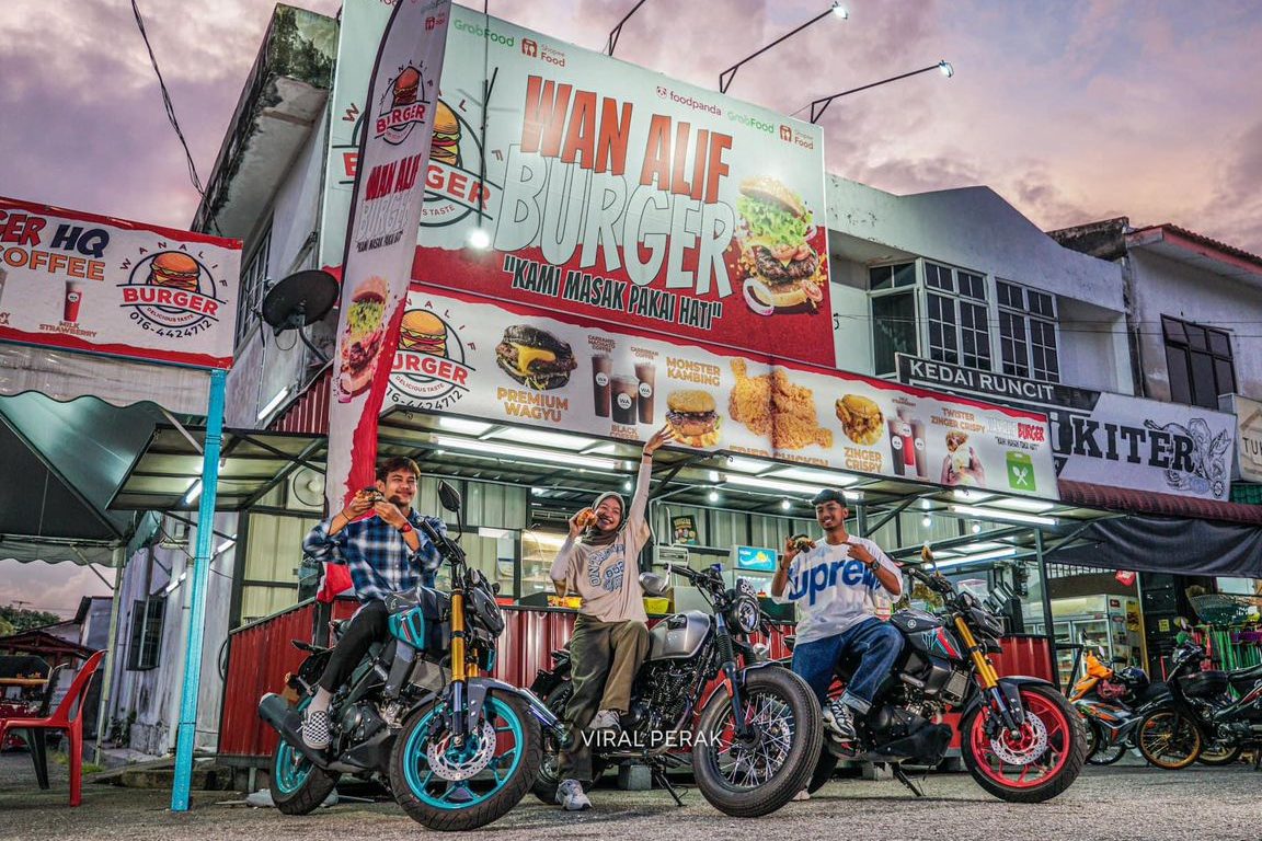 WanAlif Burger - Kampung Tersusun Tasik ( Bercham ) 1 wanalif burger kampung tersusun tasik bercham