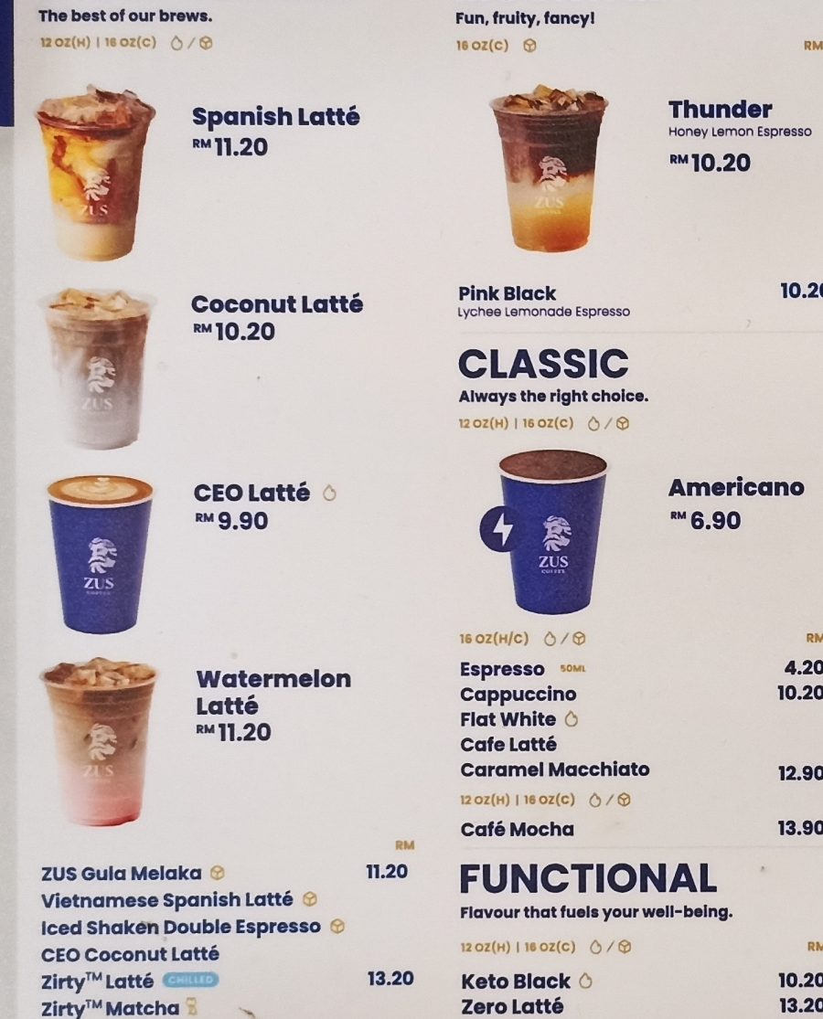 ZUS Coffee - Bandar Baru Kampar, Perak 1 zus coffee bandar baru kampar perak