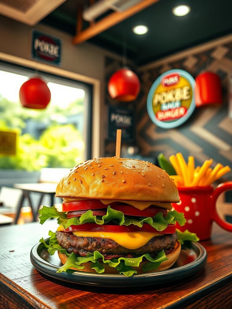 🍔POKBE BURGER🍔/InshaAllah Allah Bagi Sedap😋 1 🍔POKBE BURGER🍔/InshaAllah Allah Bagi Sedap😋